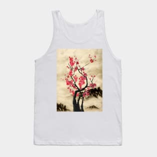 Sumie cherry tree Tank Top